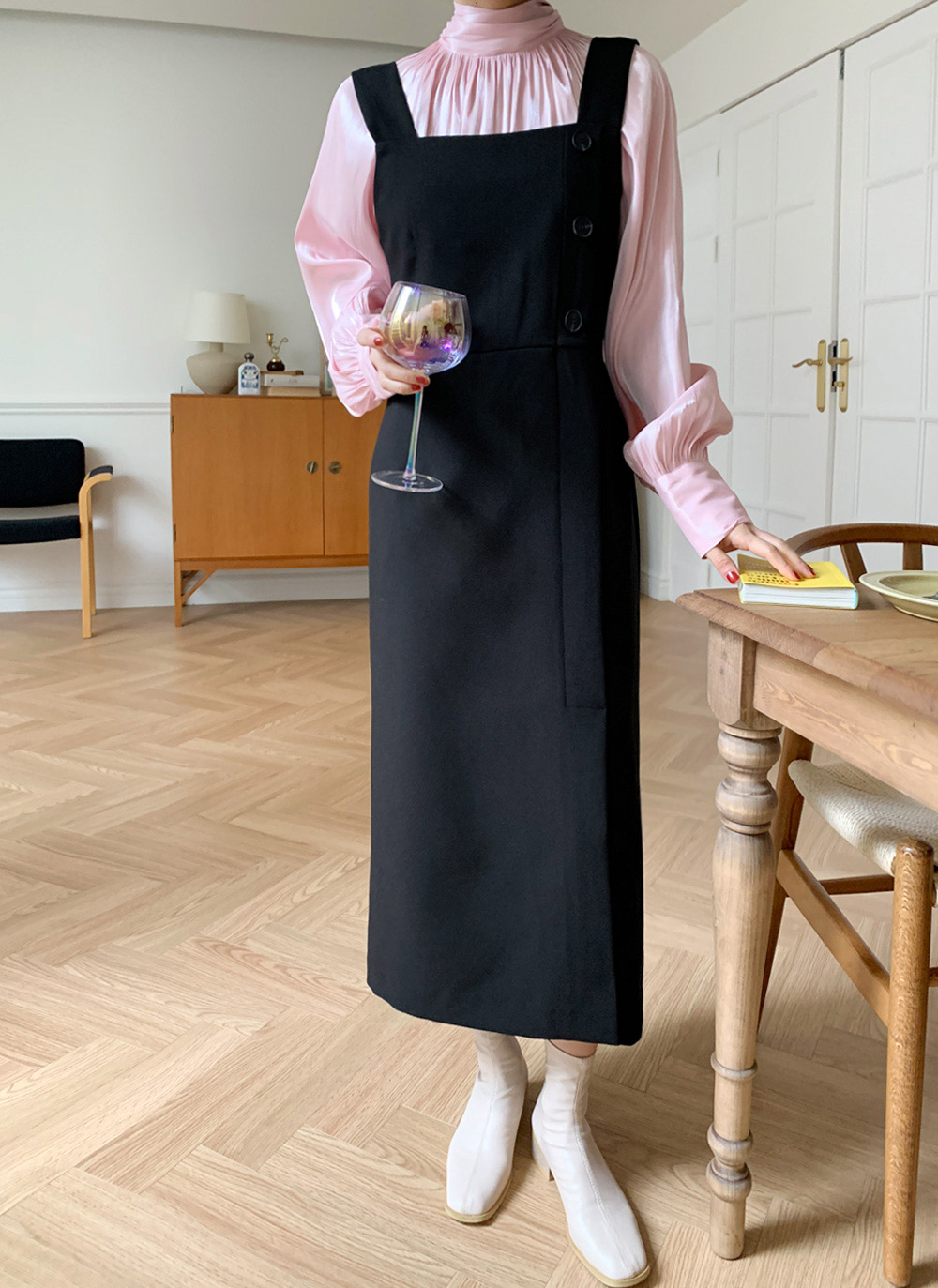 ボタンノースリワンピース・全3色 | DHOLIC | 詳細画像11