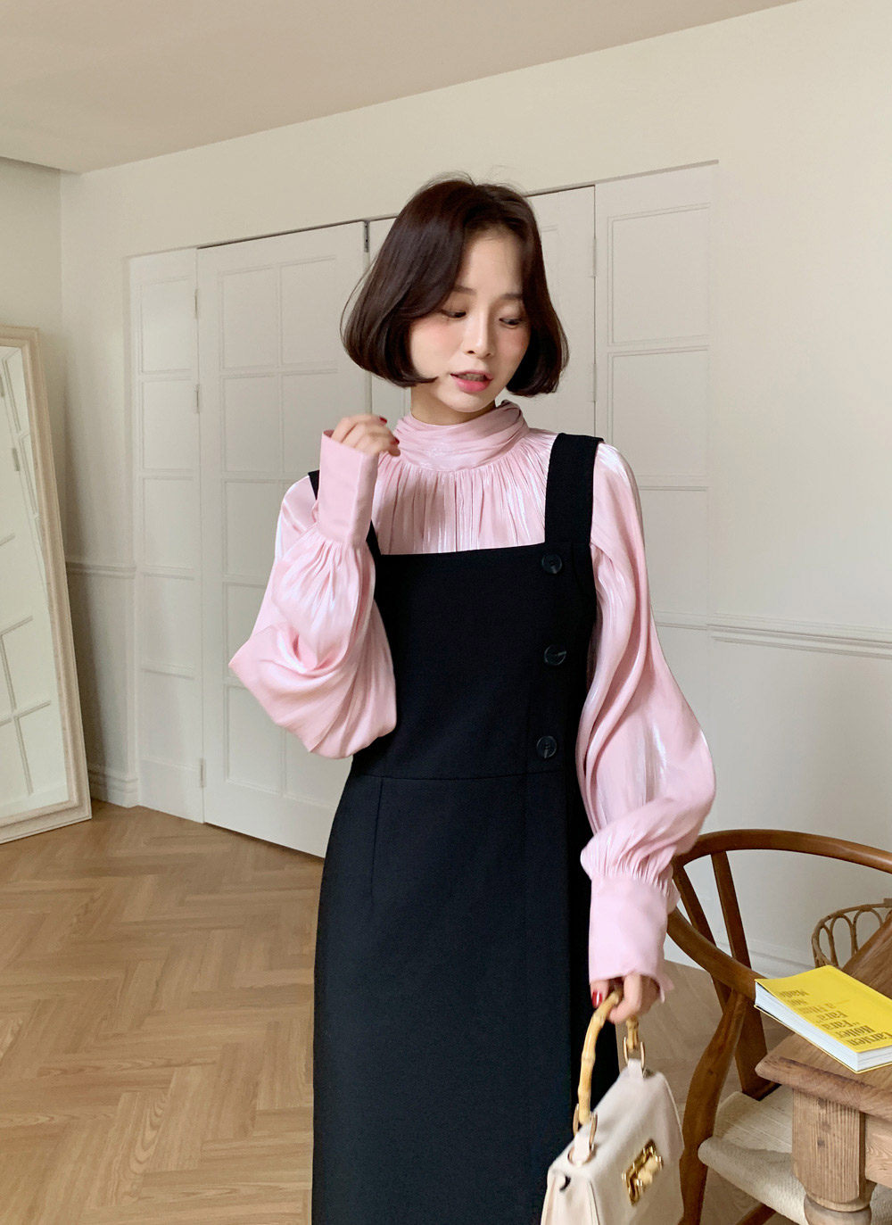 ボタンノースリワンピース・全3色 | DHOLIC | 詳細画像12