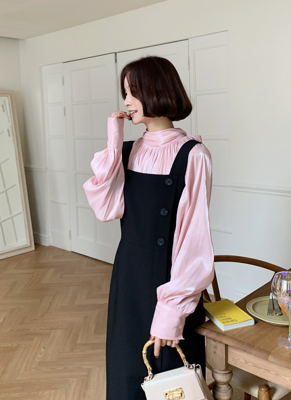 ボタンノースリワンピース・全3色 | DHOLIC | 詳細画像13