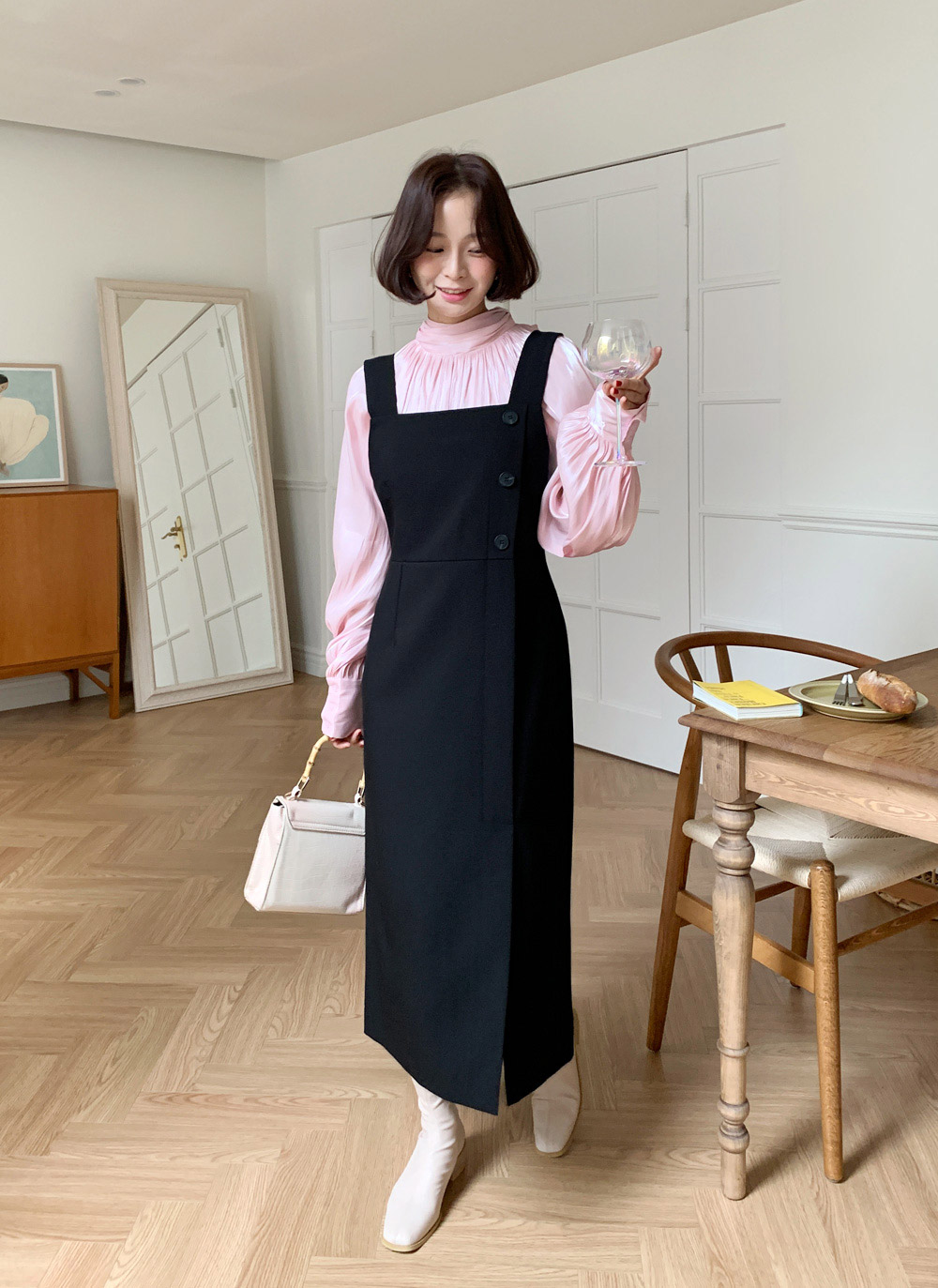 ボタンノースリワンピース・全3色 | DHOLIC | 詳細画像14