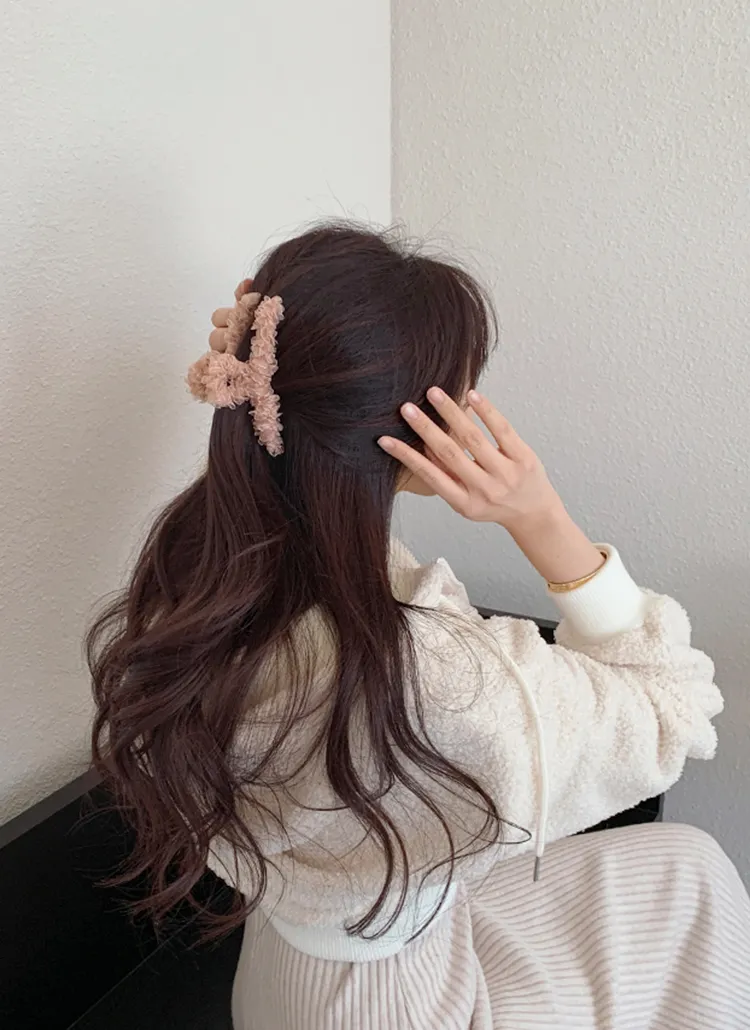 レースフリルヘアクリップ | minagram | 詳細画像1