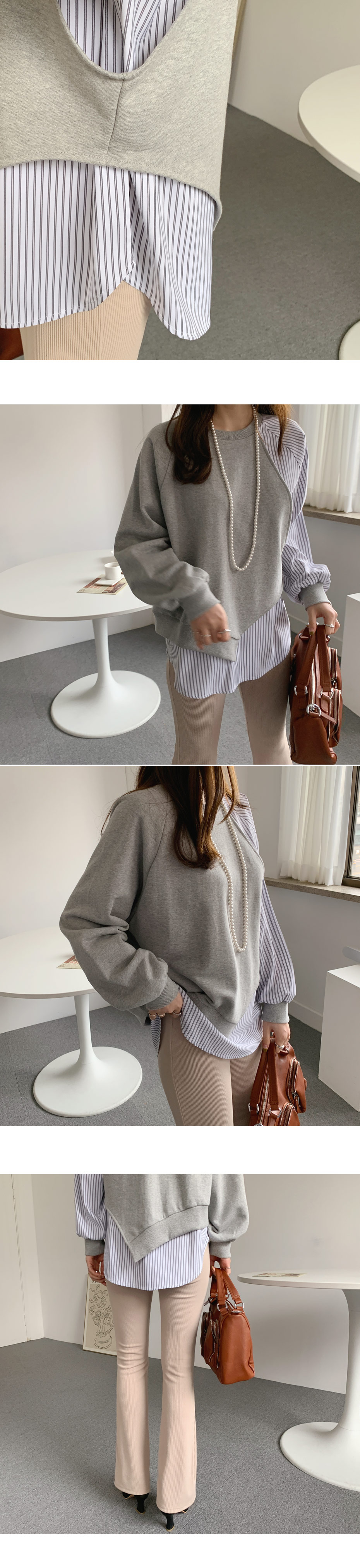 リブフレアパンツ・全4色 | DHOLIC PLUS | 詳細画像4