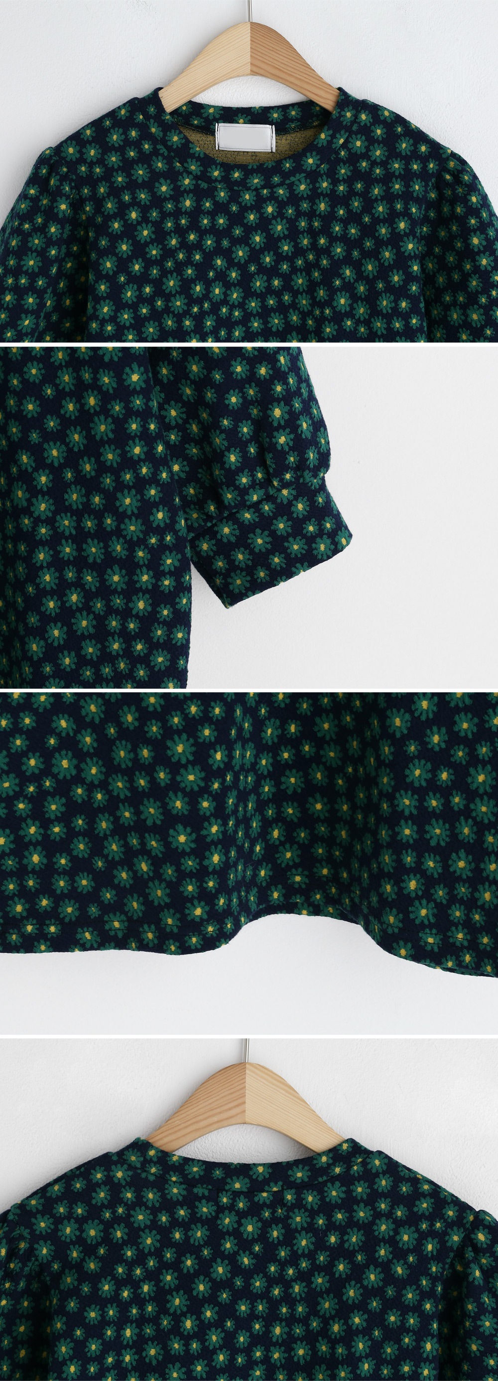パフスリーブ花柄Tシャツ・全2色 | DHOLIC | 詳細画像18
