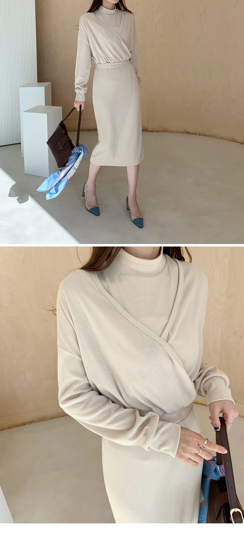 スリーブレス&Tシャツ&スカート3SET・全2色 | DHOLIC PLUS | 詳細画像13