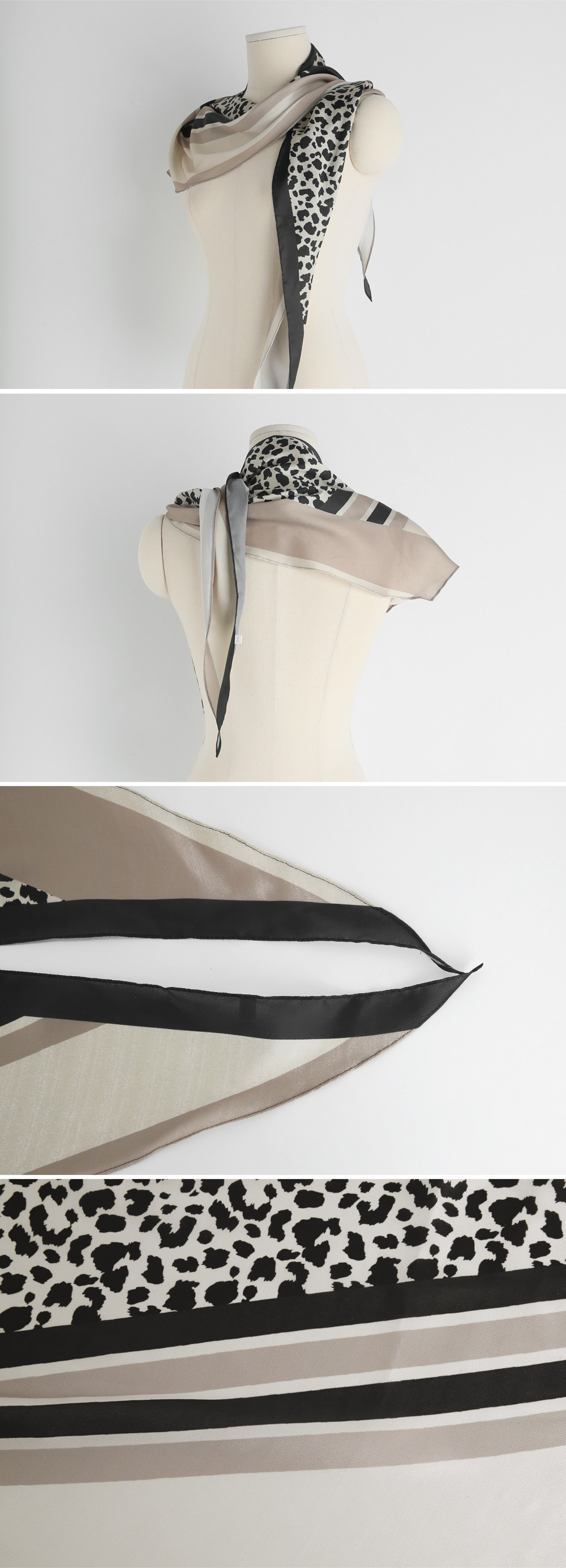 レオパード配色スカーフ・全3色 | DHOLIC PLUS | 詳細画像16