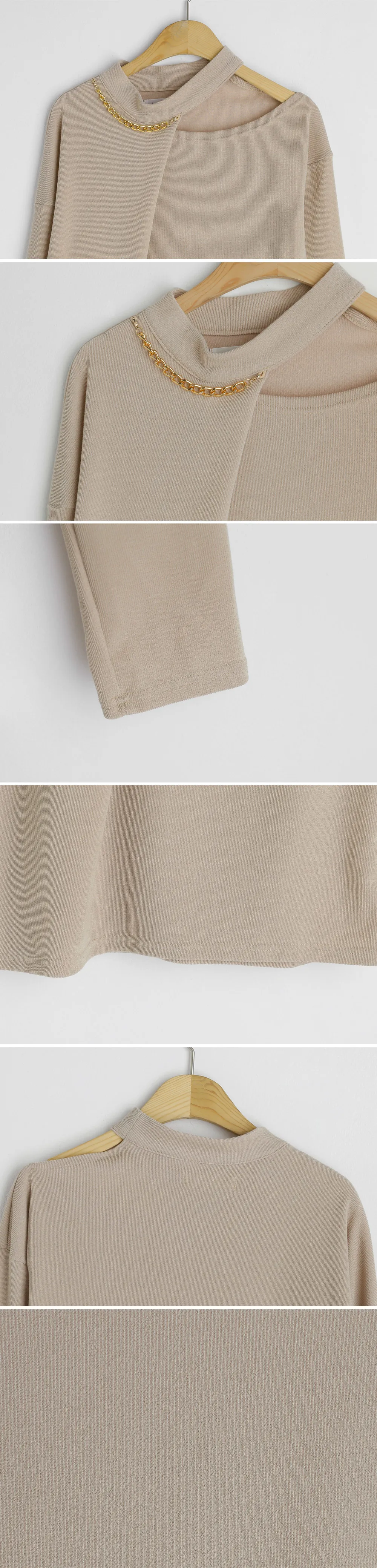 ネックオープンチェーンTシャツ・全3色 | DHOLIC PLUS | 詳細画像14