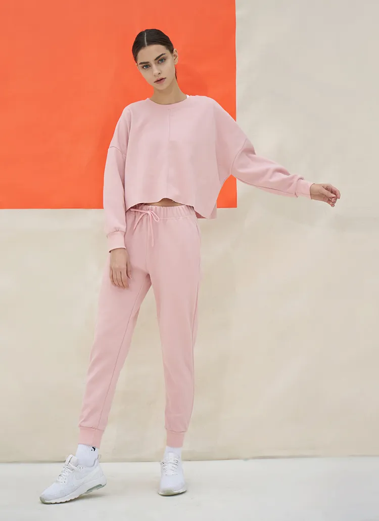 ジョガーパンツ(milk pink) | DEVIWEAR | 詳細画像1