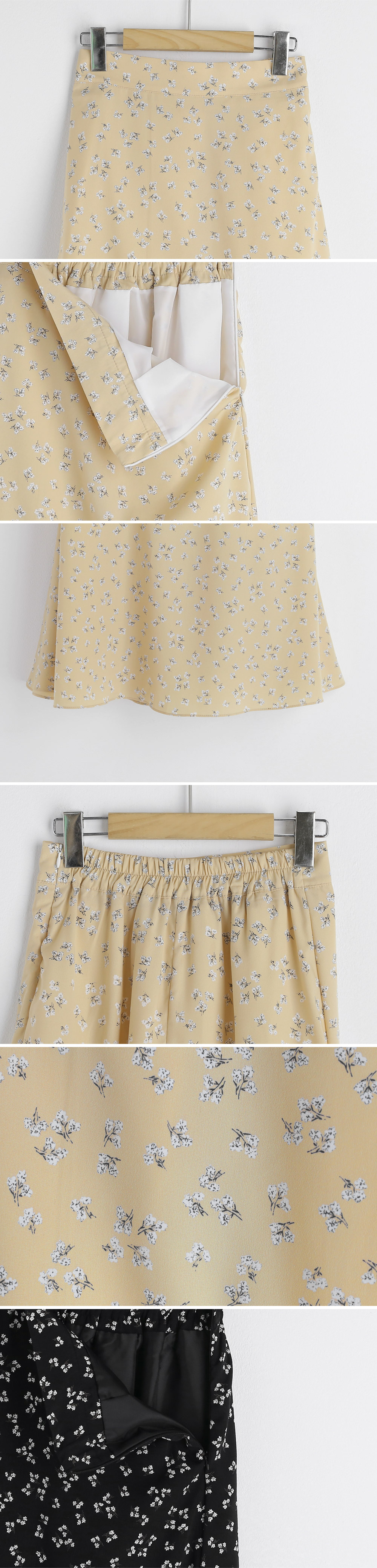 花柄サイドジップスカート・全2色 | DHOLIC PLUS | 詳細画像12