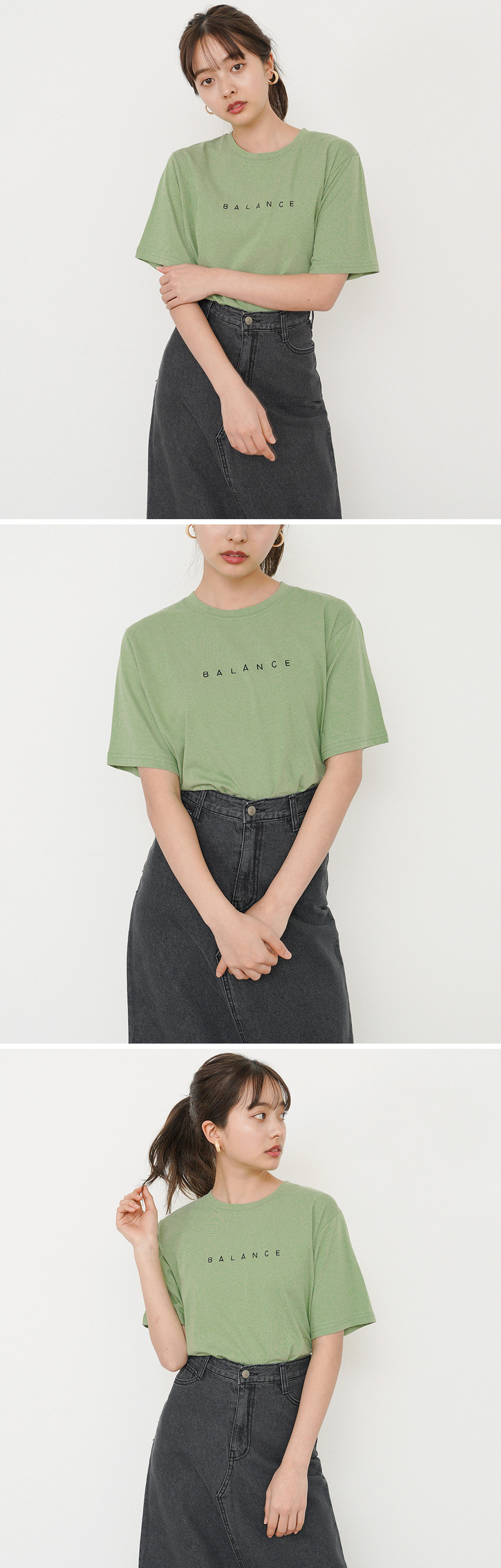 ミニレタリングTシャツ・全4色 | 詳細画像13