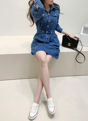 ワンピース ミニワンピース ファッション通販 Dholic