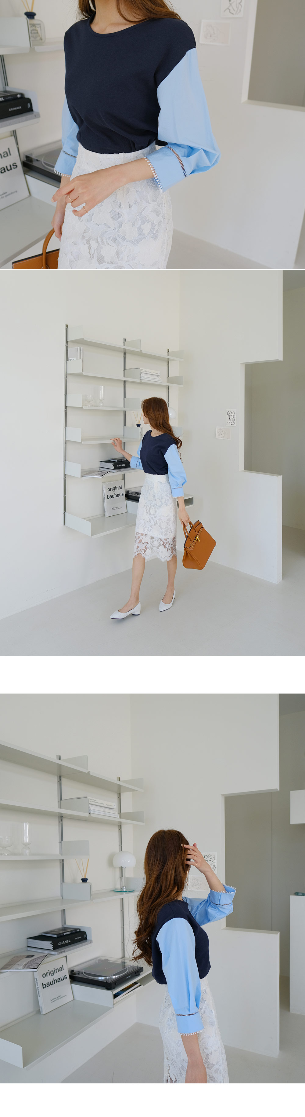 レーススリムスカート | DHOLIC | 詳細画像15