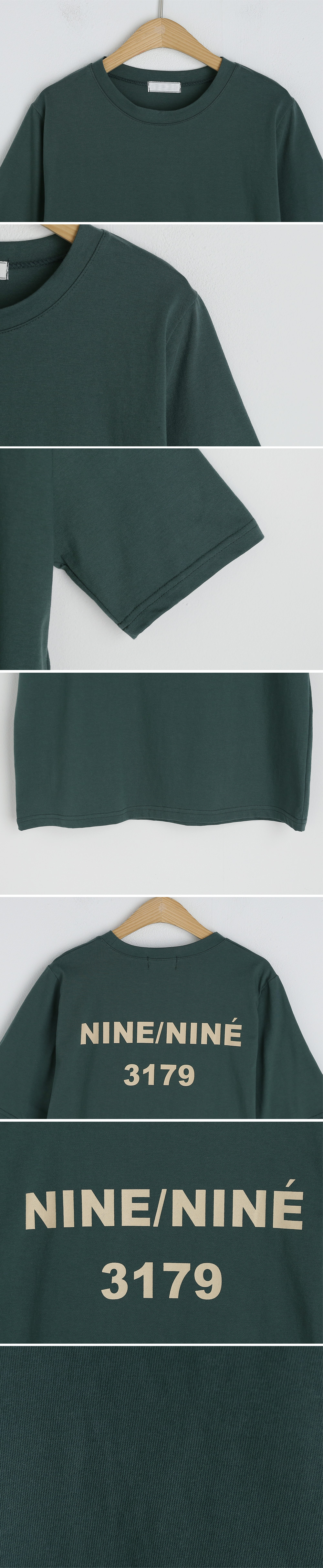 ラウンドバックレタリングTシャツ・全4色 | DHOLIC | 詳細画像21
