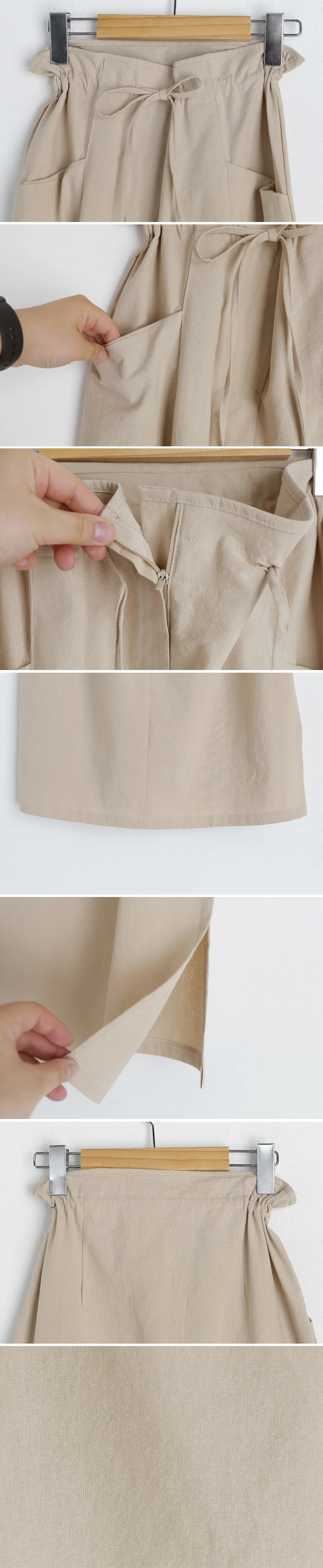 ドロストポケットスカート・全3色 | DHOLIC | 詳細画像10