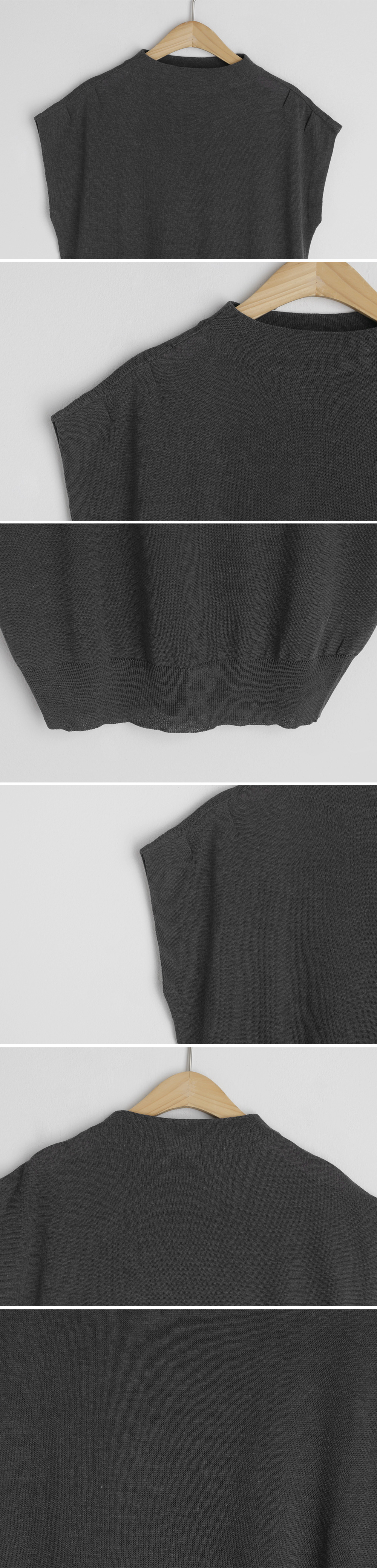 ハーフネックキャップスリーブニット・全5色 | DHOLIC | 詳細画像15