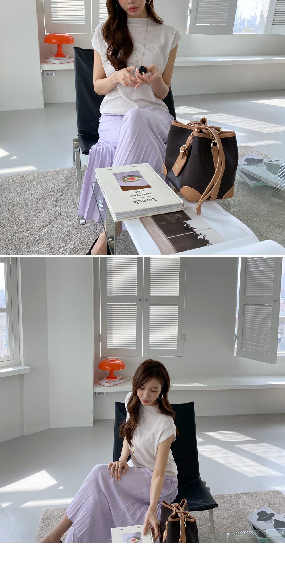 ハーフネックキャップスリーブニット・全5色 | DHOLIC | 詳細画像5