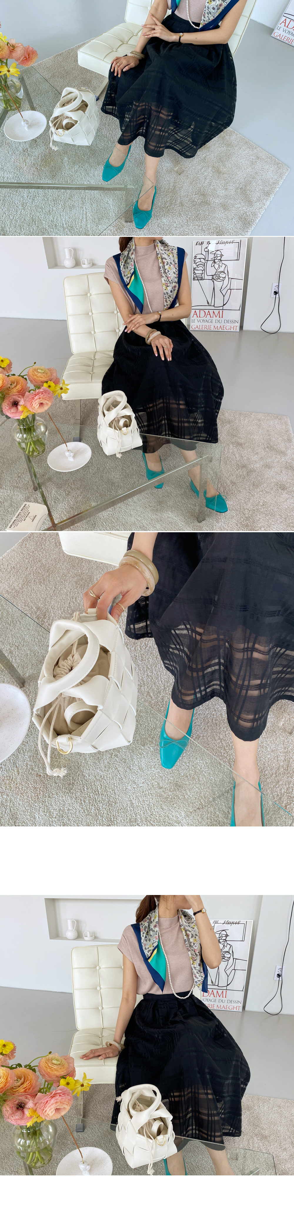 ハーフネックキャップスリーブニット・全5色 | DHOLIC | 詳細画像11