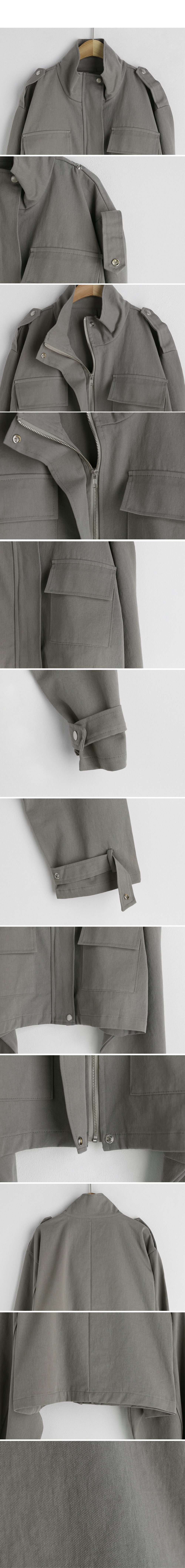 クロップドポケットジャケット&ベルト付ハーフパンツスSET・全2色 | DHOLIC | 詳細画像19