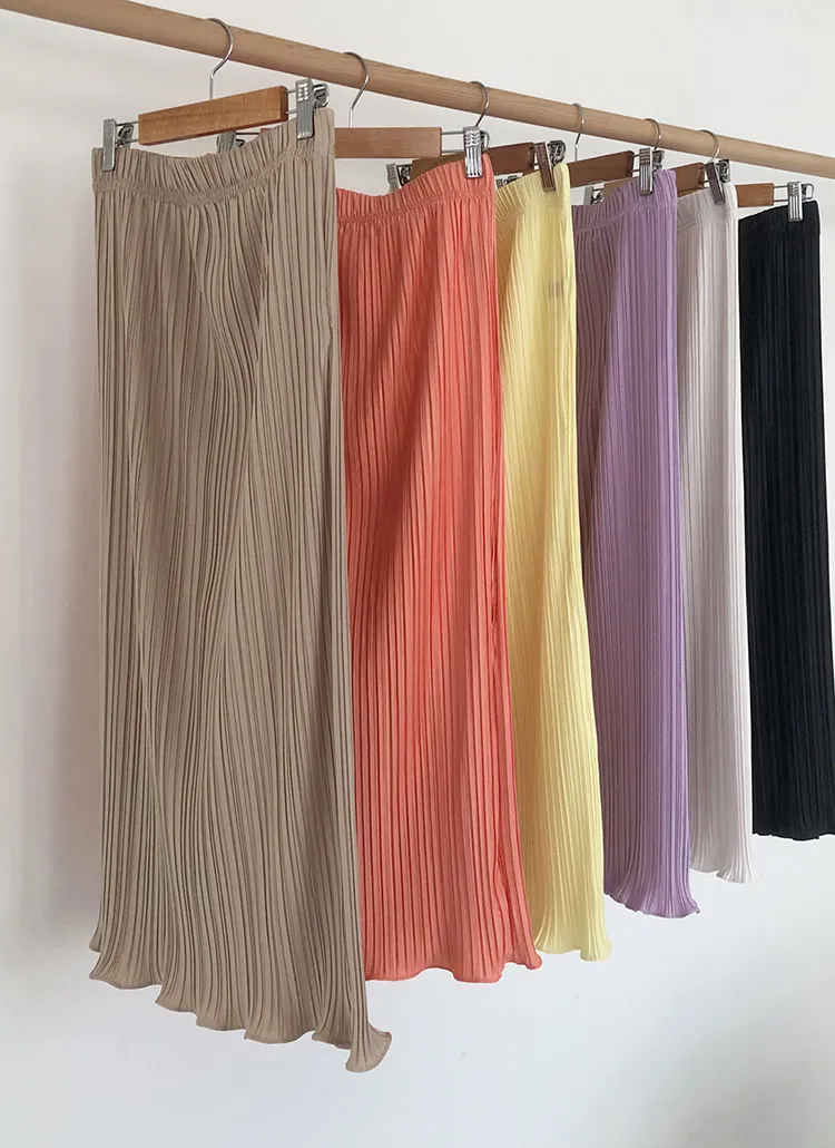 プリーツウェーブスカート・全6色 | DHOLIC PLUS | 詳細画像1
