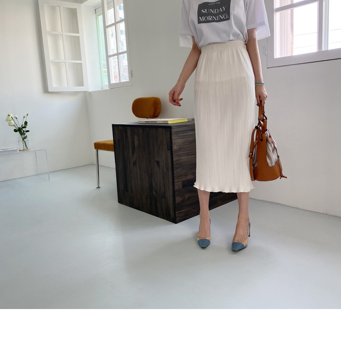 プリーツウェーブスカート・全6色 | DHOLIC PLUS | 詳細画像2