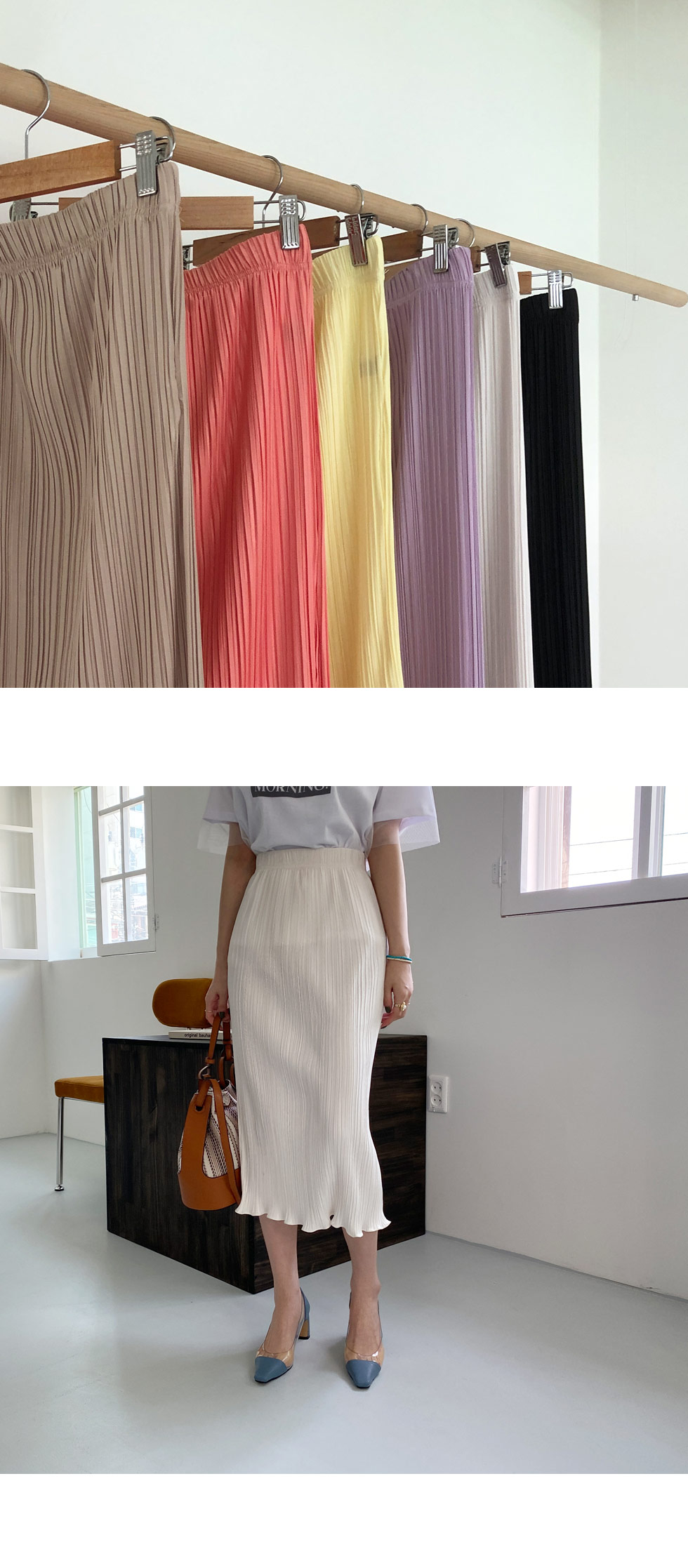 プリーツウェーブスカート・全6色 | DHOLIC PLUS | 詳細画像13