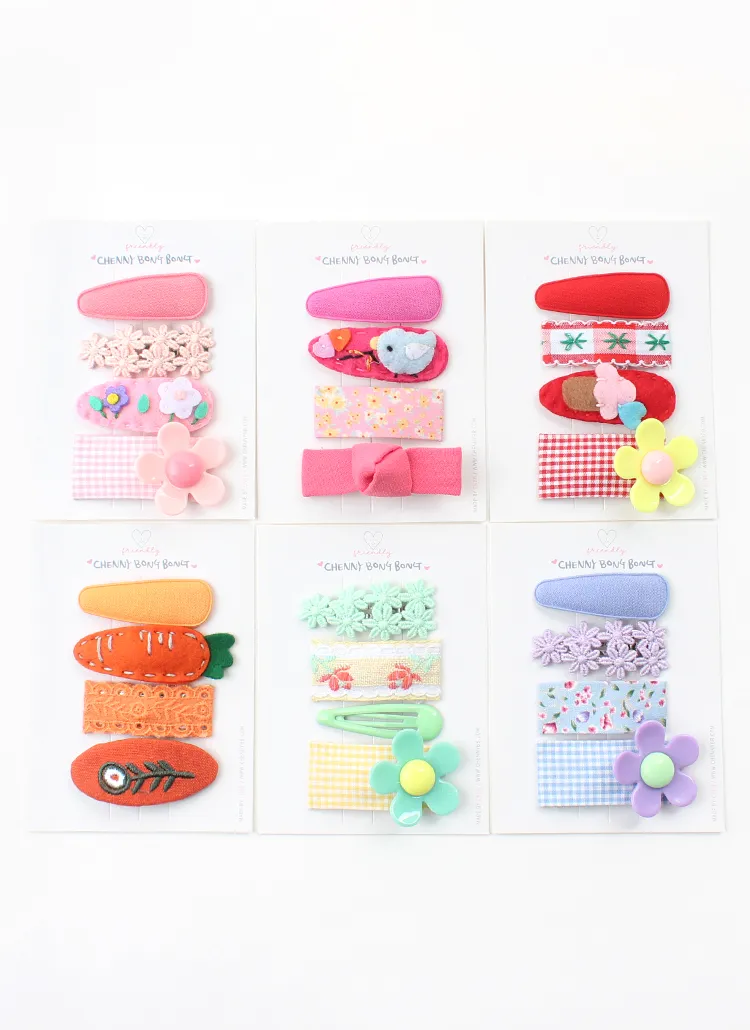 ミックスデザインヘアピン4SET | 詳細画像1