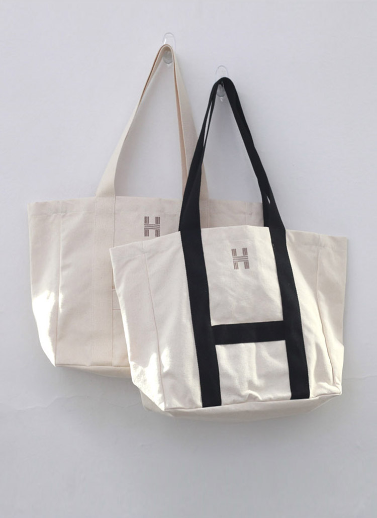 トートバッグ Hロゴ バッグ HIROFU ヒロフ トートバッグ デュオ シボ革