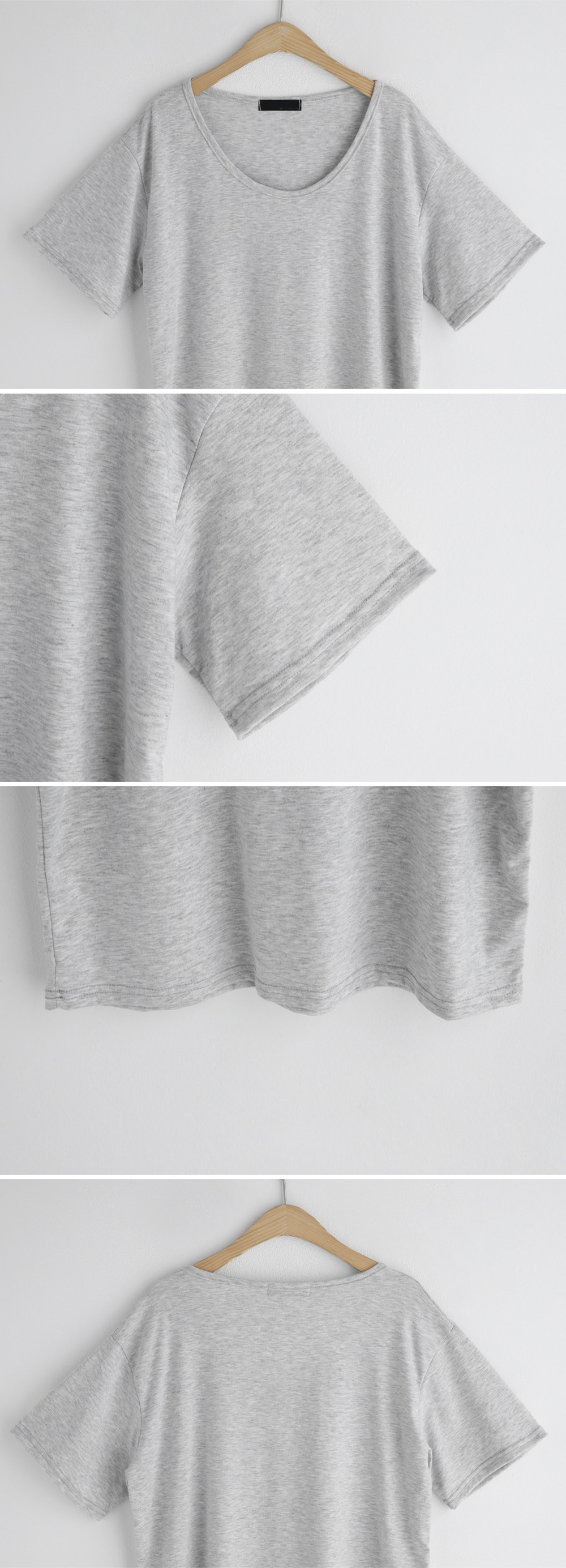 UネックTシャツ・全6色 | DHOLIC | 詳細画像17