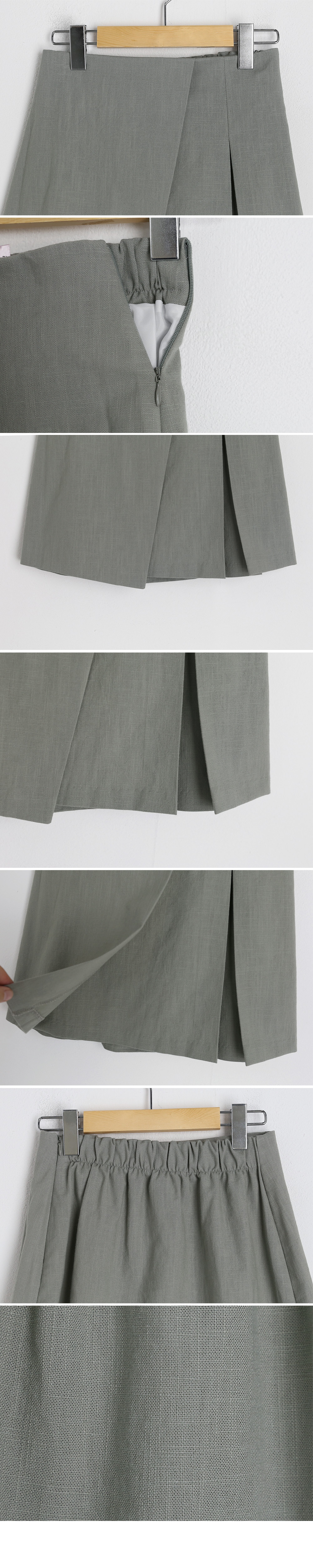 コットンルーズジャケット&タックミニスカートSET・全4色 | DHOLIC | 詳細画像14