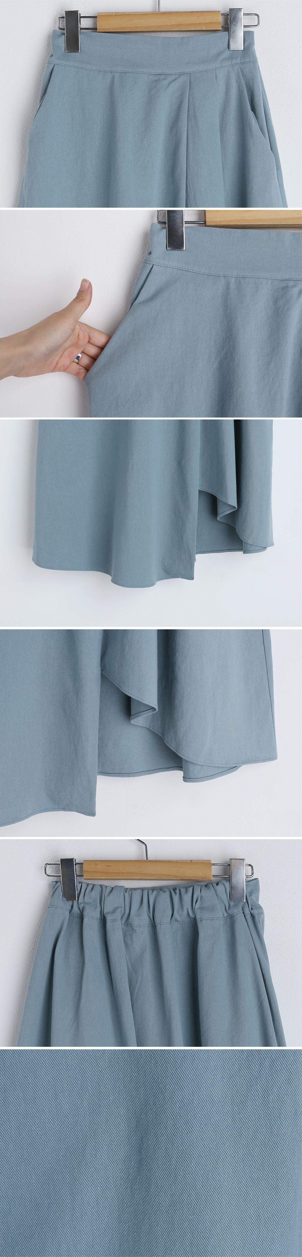 アンバランスAラインスカート・全4色 | DHOLIC | 詳細画像16