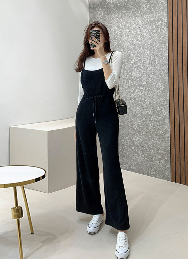 ウエストリボンオールインワン