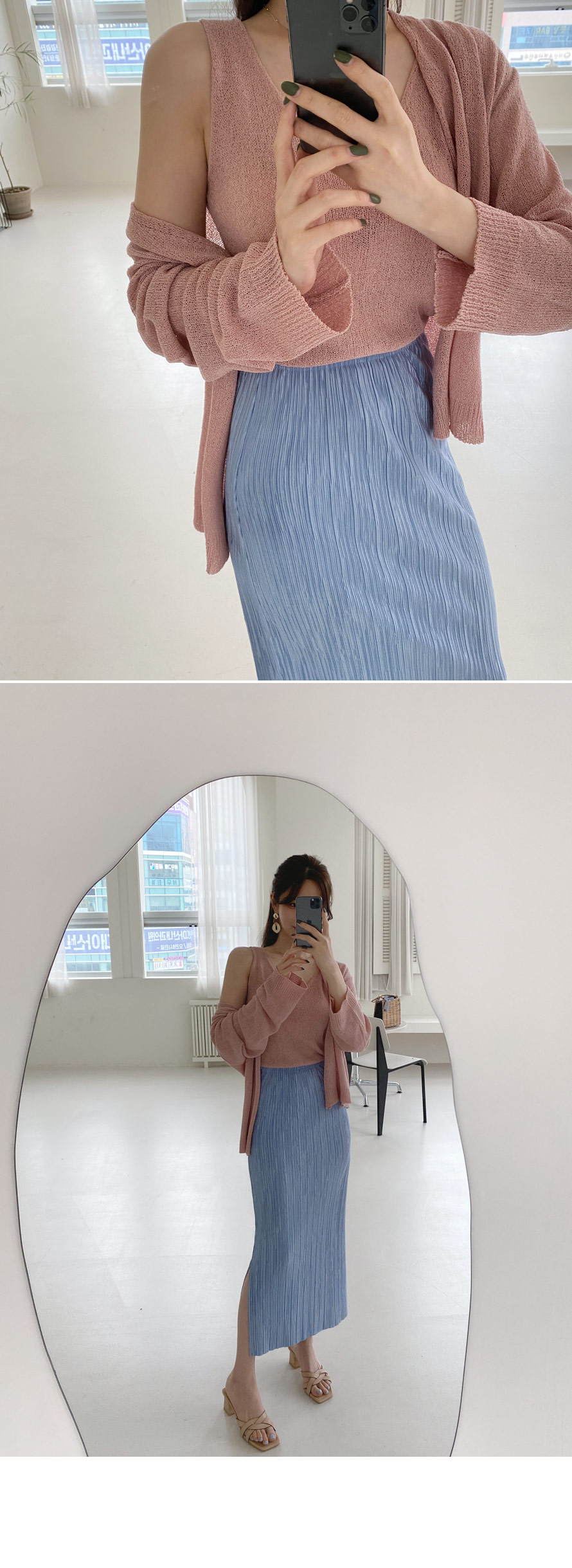 プリーツHラインスカート・全4色 | DHOLIC PLUS | 詳細画像16