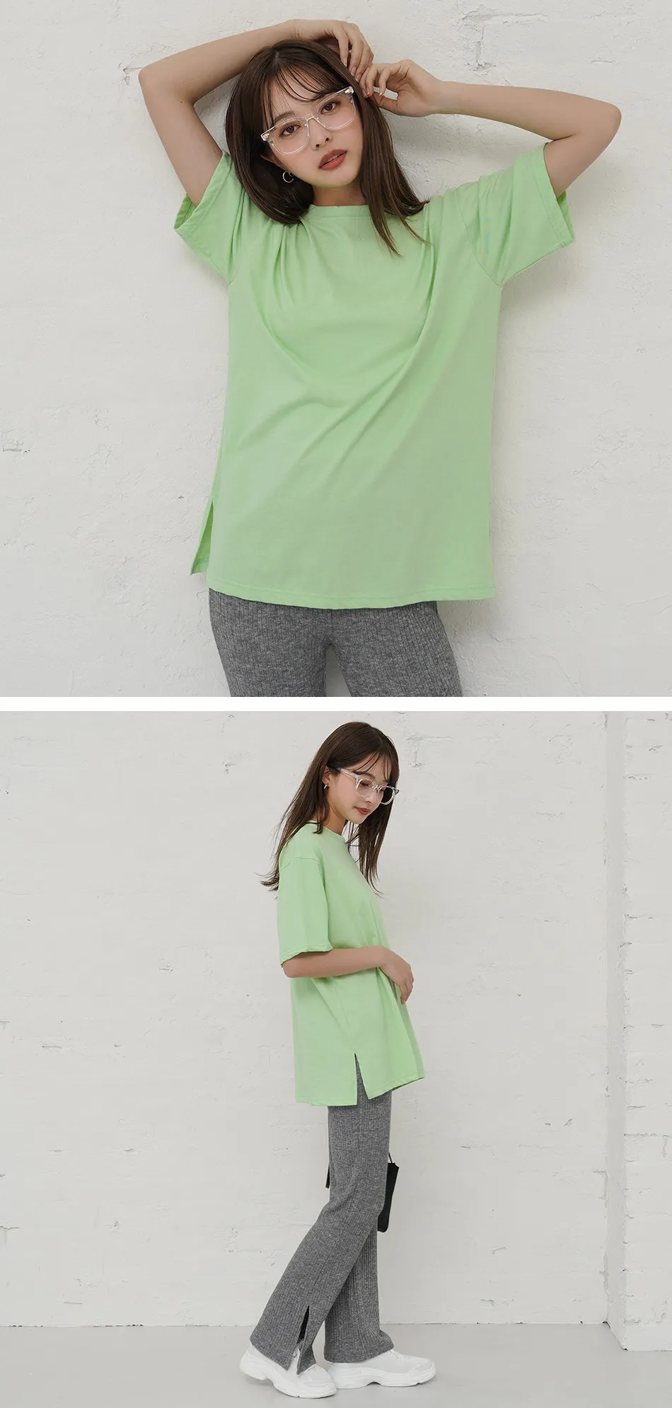 サイドスリットオーバーTシャツ・全3色 | 詳細画像3