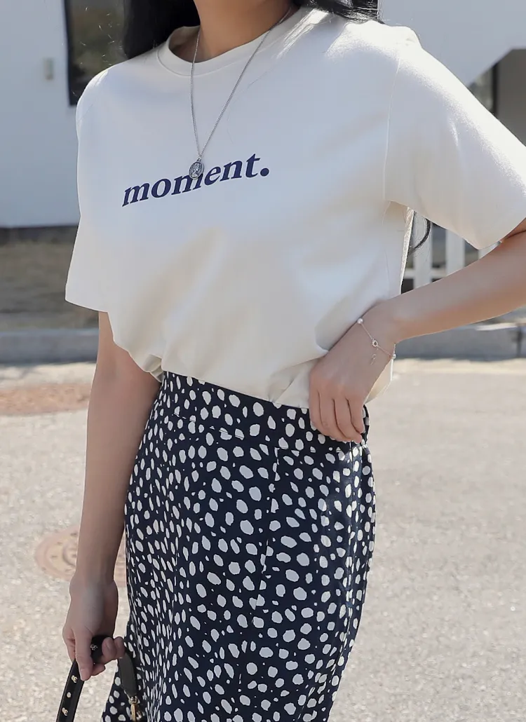 moment.半袖Tシャツ | urbanfranc | 詳細画像1