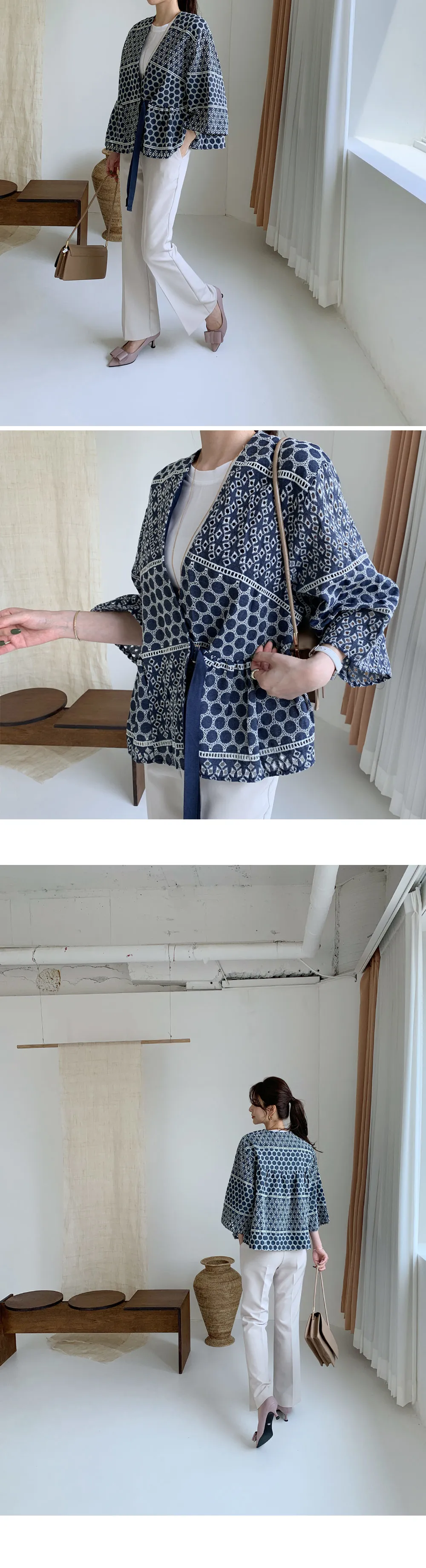 パターン刺繍ジャケット・全1色 | DHOLIC PLUS | 詳細画像5