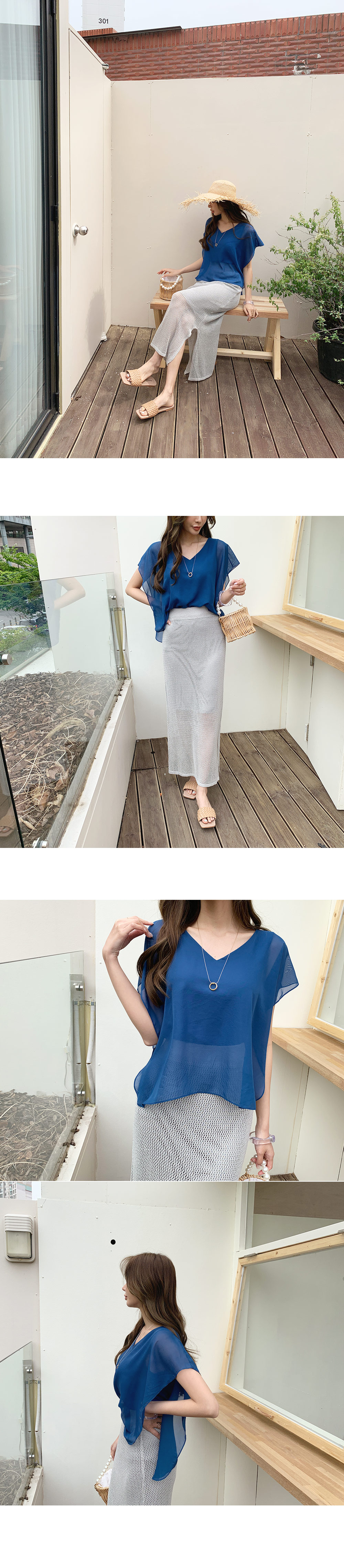 2TYPEパンチングニットスカート・全3色 | DHOLIC PLUS | 詳細画像10