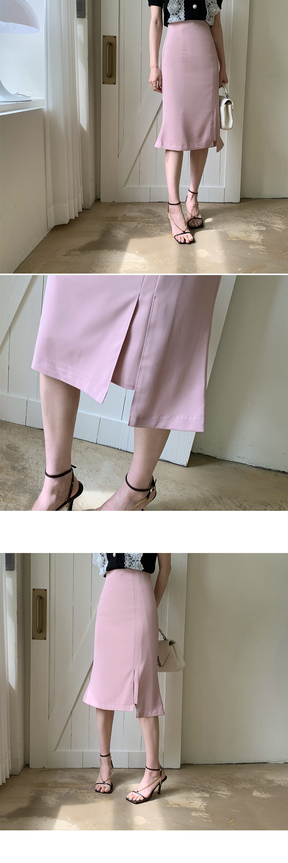 Hラインアシメスカート・全4色 | DHOLIC PLUS | 詳細画像2