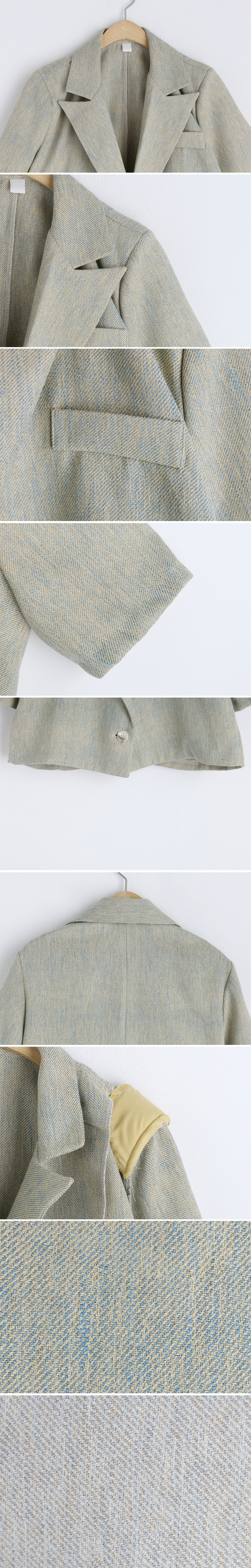 半袖クロップドジャケット・全2色 | DHOLIC | 詳細画像15