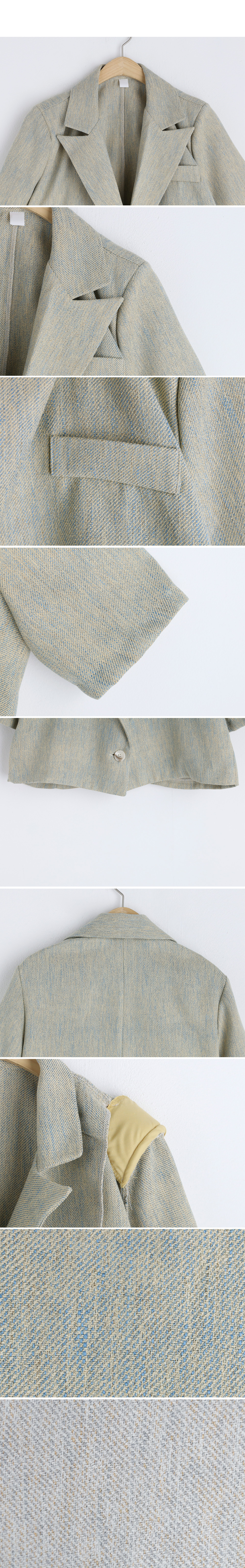 半袖クロップドジャケッ&ベルトラップスカートSET・全2色 | DHOLIC | 詳細画像11