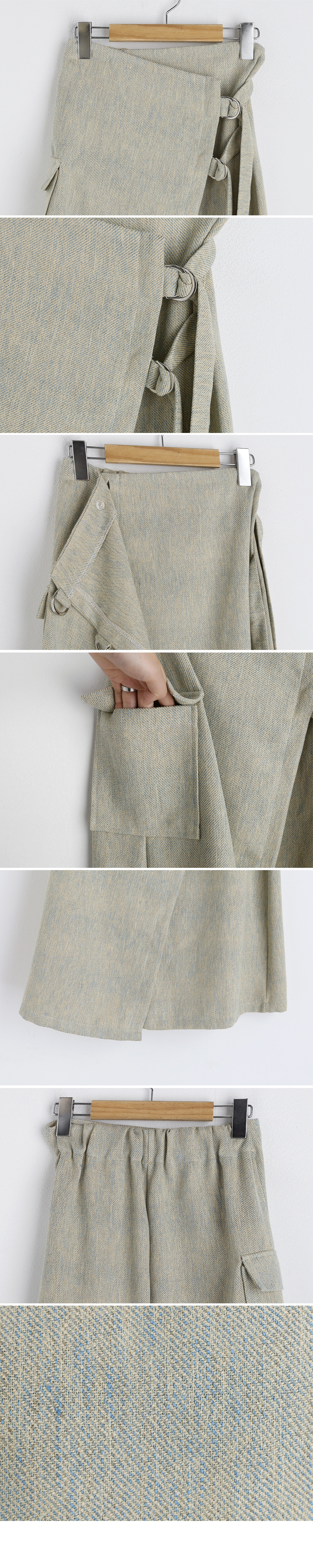 半袖クロップドジャケッ&ベルトラップスカートSET・全2色 | DHOLIC | 詳細画像12