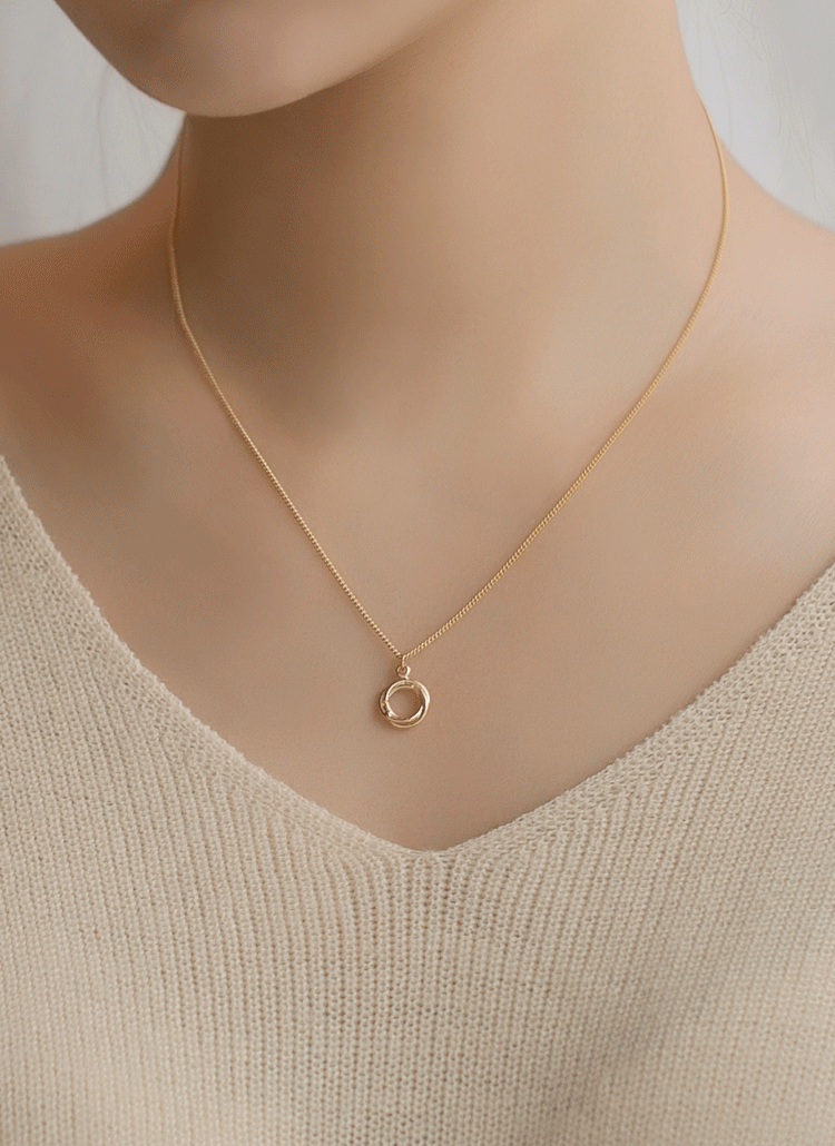 2typeリングモチーフネックレス P アクセサリー ネックレス レディースファッション通販 Dholic ディーホリック