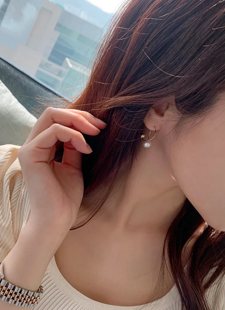 ダブルボールツイストピアス | minagram | 詳細画像1