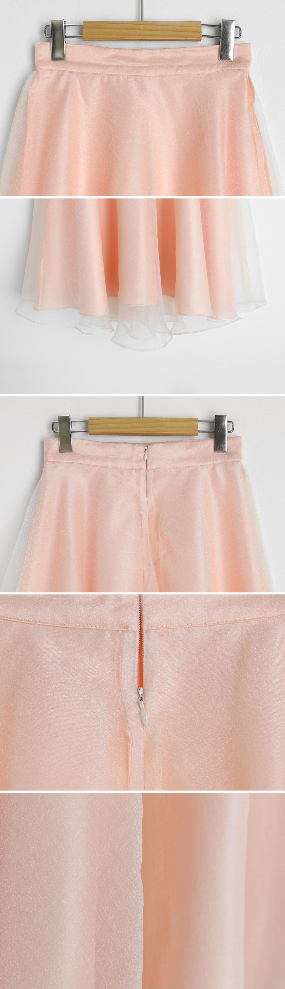 オーガンジーAラインスカート・全2色 | DHOLIC PLUS | 詳細画像17