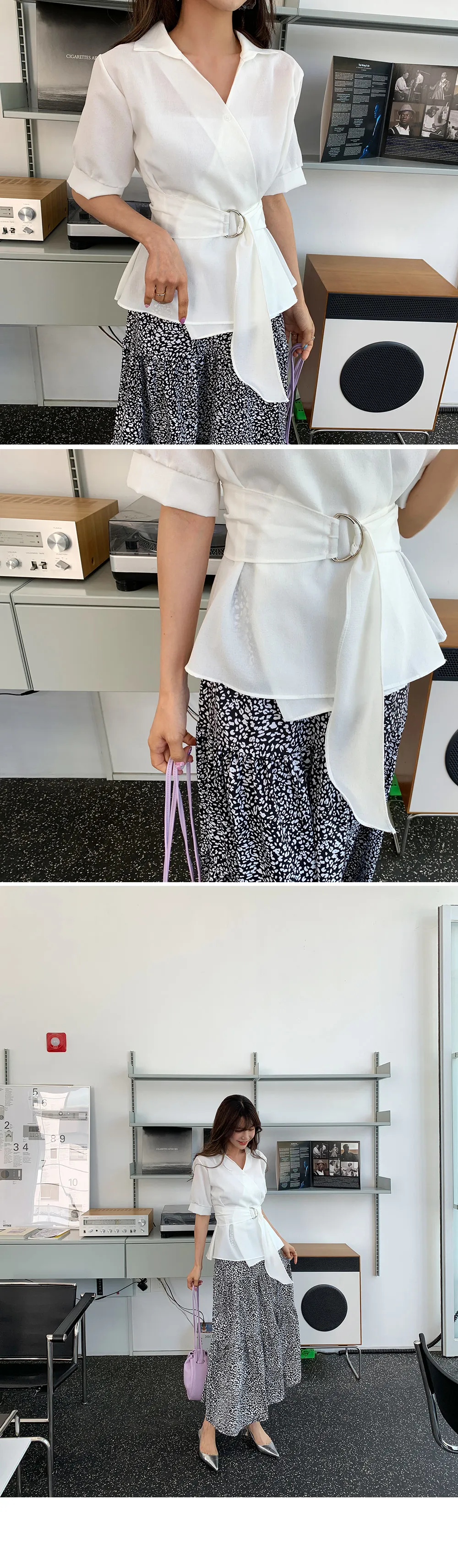 ウエストゴムレオパードスカート・全2色 | DHOLIC | 詳細画像4