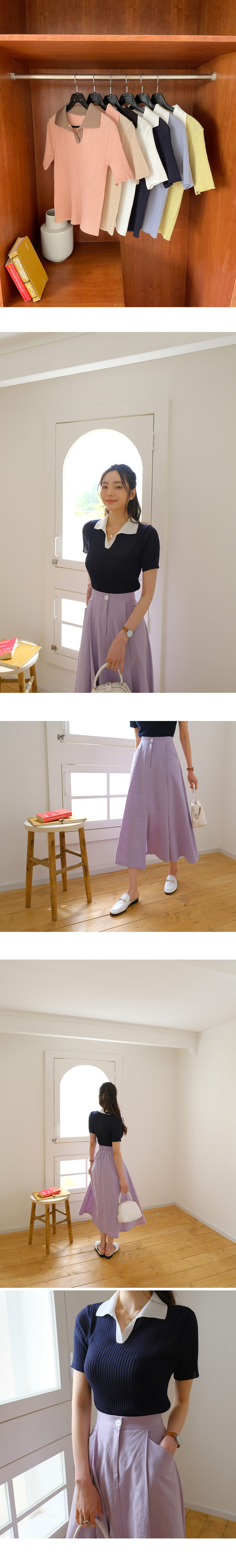 フロントタックAラインスカート・全3色 | DHOLIC | 詳細画像6