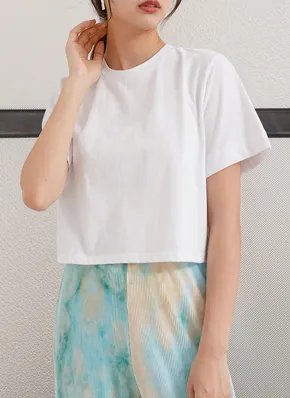 ベーシッククロップTシャツ・全3色 | 詳細画像1