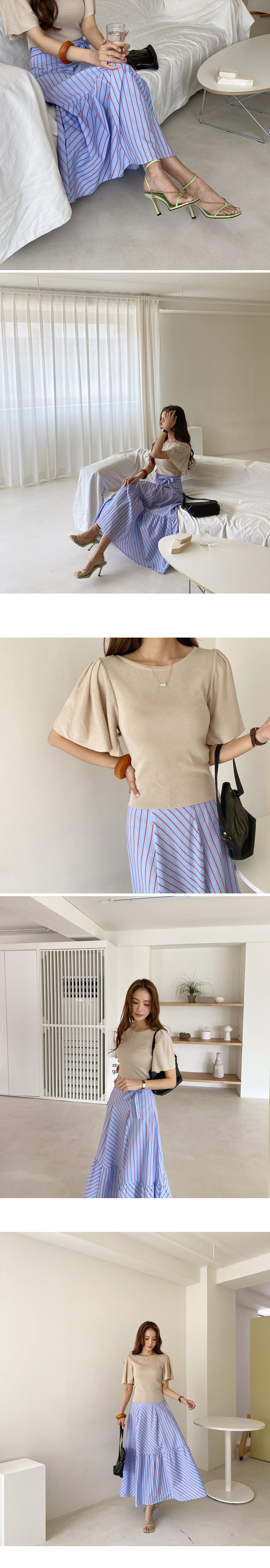 フレアスリーブニット・全4色 | DHOLIC PLUS | 詳細画像6