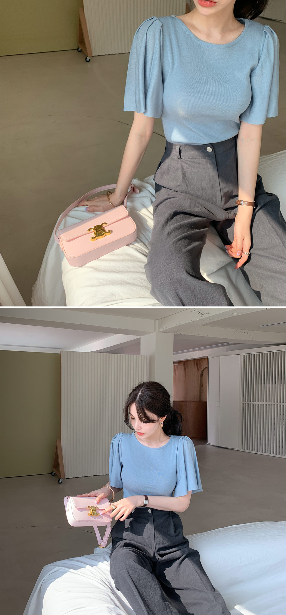 フレアスリーブニット・全4色 | DHOLIC PLUS | 詳細画像12