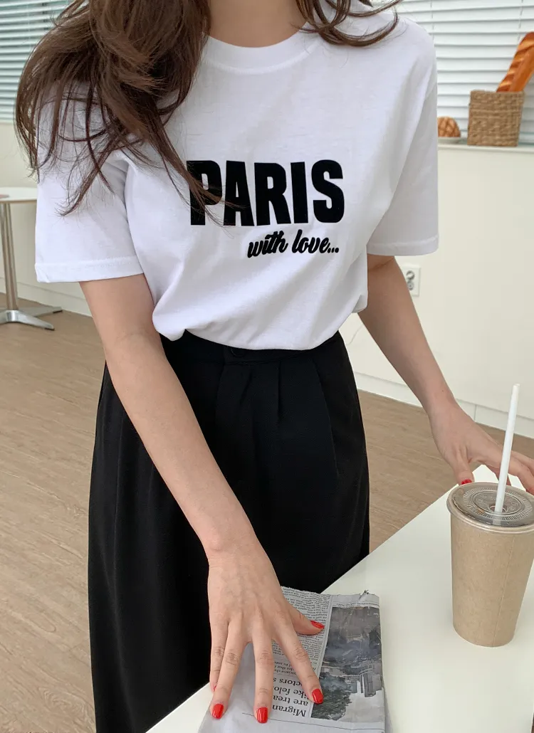 PARIS半袖Tシャツ | heyboo | 詳細画像1
