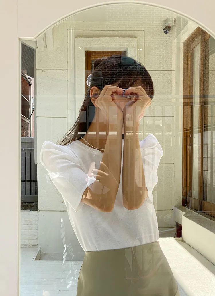 ショルダータックニット | DHOLIC | 詳細画像1