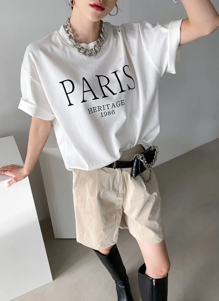 PARIS半袖Tシャツ | ppgirl | 詳細画像1